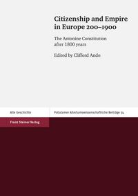 Produktbild: Citizenship and Empire in Europe 200-1900