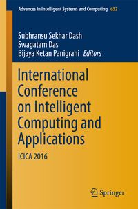 Produktbild: International Conference on Intelligent Computing and Applications