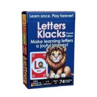 Produktbild: Letters Klacks &ndash; Das englische Alphabet spielerisch entdecken (Pocket Edition)
