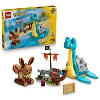 Produktbild: LEGO Pok&eacute;mon SMART Play: Evoli und Lapras auf Schatzsuche kompatibles Set 72162