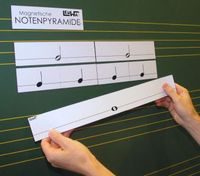 Produktbild: Magnetische Notenpyramide