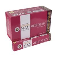 Produktbild: R&auml;ucherst&auml;bchen Vijayshree "Golden Nag Meditation" 15gr.