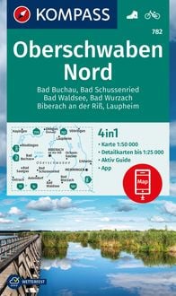 Produktbild: KOMPASS Wanderkarte 782 Oberschwaben Nord 1:50.000