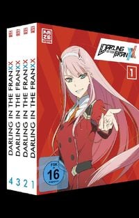 Produktbild: Darling in the Franxx - Gesamtausgabe - Bundle Vol.1-4 [4 DVDs]