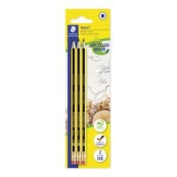 Produktbild: STAEDTLER Noris Schreib- und Zeichbedarf Noris 122 Bleistift mit Radiertip, HB, 3er Set
