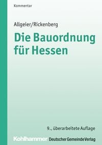 Produktbild: Die Bauordnung f&uuml;r Hessen