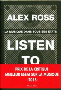 Produktbild: Listen to this : la musique dans tous ses &eacute;tats