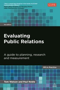 Produktbild: Evaluating Public Relations