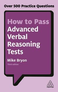 Produktbild: How to Pass Advanced Verbal Reasoning Tests