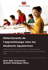 Produktbild: D&eacute;terminants de l'apprentissage chez les &eacute;tudiants &eacute;quatoriens