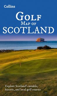 Produktbild: Collins Golf Map of Scotland