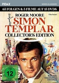 Produktbild: Simon Templar (The Saint) - Collector's Edition / 65 Folgen + 3 Filme der Kultserie mit Roger Moore erstmals in einer Box (Pidax Serien-Klassiker) [15 DVDs]