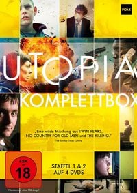 Produktbild: Utopia - Komplettbox / Die komplette dystopische Thriller-Serie mit Kultstatus [4 DVDs]