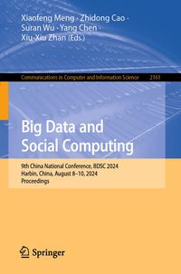 Produktbild: Big Data and Social Computing