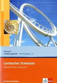 Produktbild: Lambacher Schweizer Mathematik Vertiefungskurs 1 Einf&uuml;hrungsphase. Ausgabe Nordrhein-Westfalen