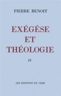 Produktbild: Exegese et Theologie IV