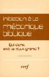 Produktbild: Initiation a la Rhetorique Biblique