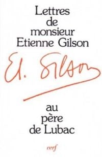 Produktbild: Lettres D'Etienne Gilson a Henri de Lubac