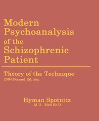 Produktbild: Modern Psychoanalysis of the Schizophrenic Patient
