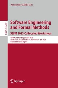 Produktbild: Software Engineering and Formal Methods. SEFM 2023 Collocated Workshops