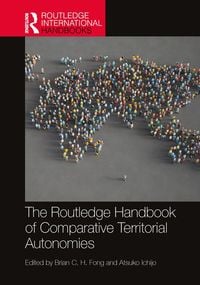 Produktbild: The Routledge Handbook of Comparative Territorial Autonomies