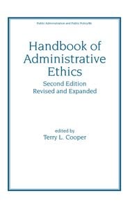 Produktbild: Handbook of Administrative Ethics