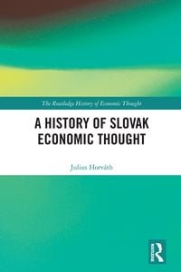 Produktbild: A History of Slovak Economic Thought