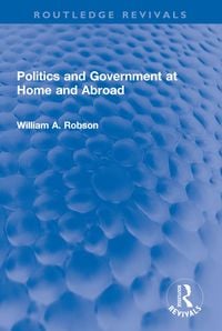 Produktbild: Politics and Government at Home and Abroad