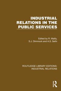 Produktbild: Industrial Relations in the Public Services