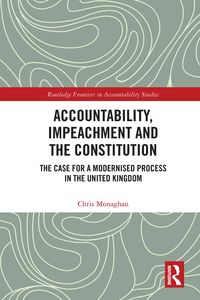 Produktbild: Accountability, Impeachment and the Constitution