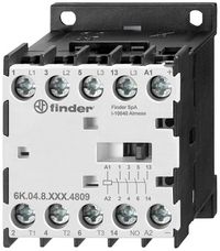 Produktbild: Finder 6K.04.8.024.4312 Industrierelais 4 Schlie&szlig;er 5.5kW 24 V/AC 12A 1St.