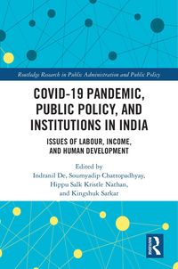 Produktbild: COVID-19 Pandemic, Public Policy, and Institutions in India