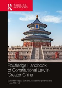 Produktbild: Routledge Handbook of Constitutional Law in Greater China