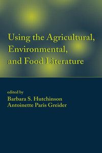 Produktbild: Using the Agricultural, Environmental, and Food Literature