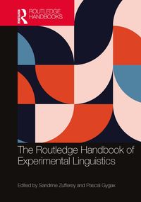 Produktbild: The Routledge Handbook of Experimental Linguistics