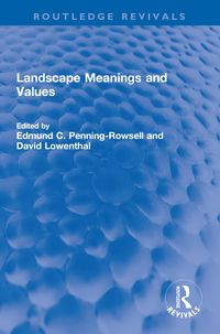 Produktbild: Landscape Meanings and Values