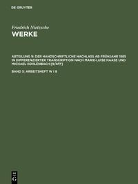 Produktbild: Arbeitsheft W I 8