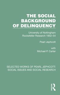 Produktbild: The Social Background of Delinquency
