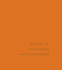 Produktbild: A History of Accounting and Accountants