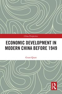 Produktbild: Economic Development in Modern China Before 1949
