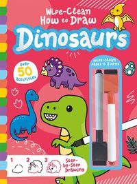 Produktbild: Wipe-Clean How to Draw Dinosaurs