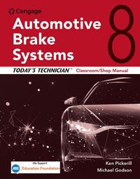 Produktbild: Today's Technician: Automotive Brake Systems, Classroom Manual and Shop Manual