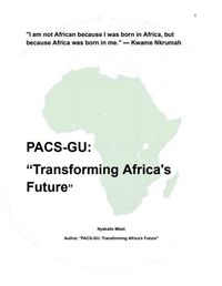 Produktbild: PACS-GU: "Transforming Africa's Future"