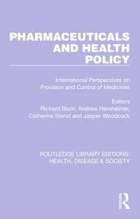 Produktbild: Pharmaceuticals and Health Policy
