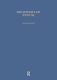 Produktbild: Jewish Law Annual (Vol 11)