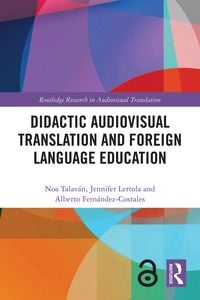 Produktbild: Didactic Audiovisual Translation and Foreign Language Education