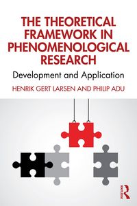 Produktbild: The Theoretical Framework in Phenomenological Research