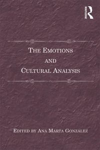 Produktbild: The Emotions and Cultural Analysis