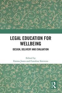 Produktbild: Legal Education for Wellbeing