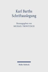 Produktbild: Karl Barths Schriftauslegung
